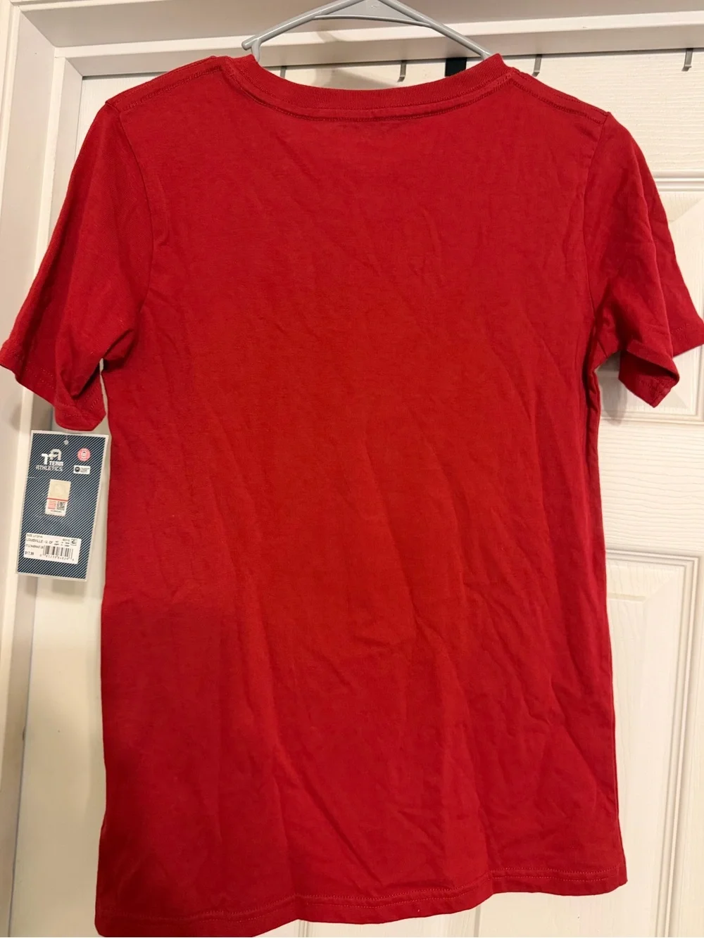 NWT Louisville Cardinals Red T-Shirt. Size: L 12/14.